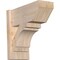 Ekena Millwork Merced Slat Smooth Outlooker, Douglas Fir, 7 1/2"W x 16"D x 16"H OUT08X16X16MRC06SDF - alternate 1